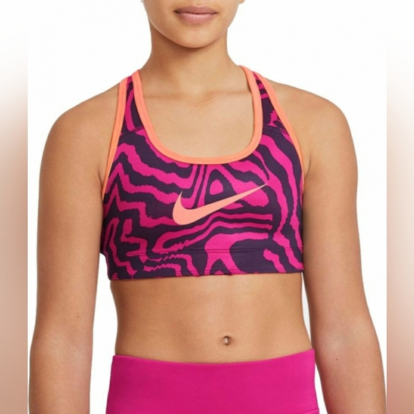 3 Girl NIKE PRO and Hanes sport bra Sz small - Picture 1 of 4